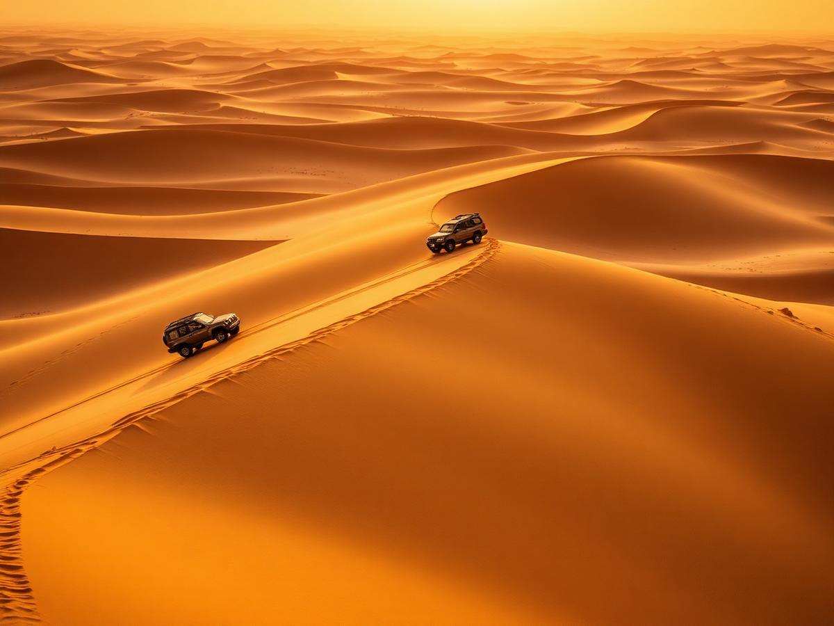Evening Desert Safari with BBQ Dinner — desert & adventure in Dubai